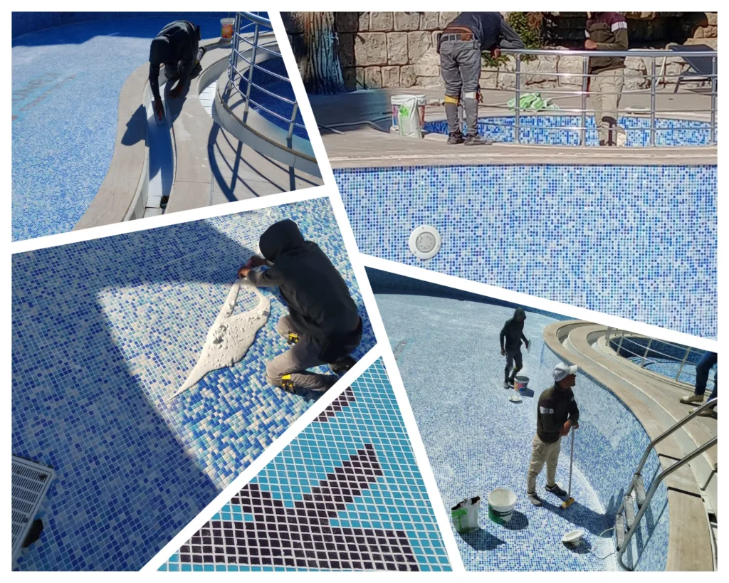 Pool Maintenance of Blue bay